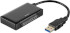 Deltaco USB 3.0 till SATA 6Gb/s adapter, för 2,5 och 3,5 hårddiskar, svart Deltaco USB 3.0 till SATA 6Gb/s adapter, för 2,5 och 3,5 hårddiskar, svart