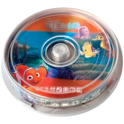 Disney, Hitta Nemo DVD-R 8x 4,7GB/120min 10-pack