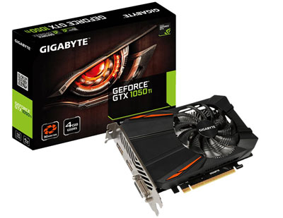 Gigabyte GeForce GTX1050Ti 4GB D5