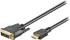 Goobay, HDMI - DVI-D, 1m Goobay, HDMI - DVI-D, 1m