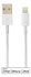 Deltaco USB-synk-/laddarkabel USB Typ A ha - Lightning ha, 2m, vit Deltaco USB-synk-/laddarkabel USB Typ A ha - Lightning ha, 2m, vit