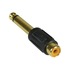 Deltaco, Multimedia-adapter, RCA ho till 6,3mm ha, mono Deltaco, Multimedia-adapter, RCA ho till 6,3mm ha, mono