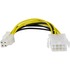 Deltaco, Adapterkabel 8-pin EPS12V till 4-pin ATX12V 10cm Deltaco, Adapterkabel 8-pin EPS12V till 4-pin ATX12V 10cm