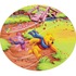 Disney, Nalle Puh Oval Musmatta, gummi Disney, Nalle Puh Oval Musmatta, gummi