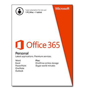 Microsoft Office 365 Personal 32-bit/x64 Svensk ingen media medföljer 1år E-Licens