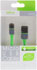 IDMIX USB 2.0 kabel Typ A hane - Typ Micro B hane, 1m flat kabel, grön IDMIX USB 2.0 kabel Typ A hane - Typ Micro B hane, 1m flat kabel, grön