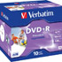 Verbatim DVDR 16x 4,7GB 120min 10-pack jewel case AZO printable